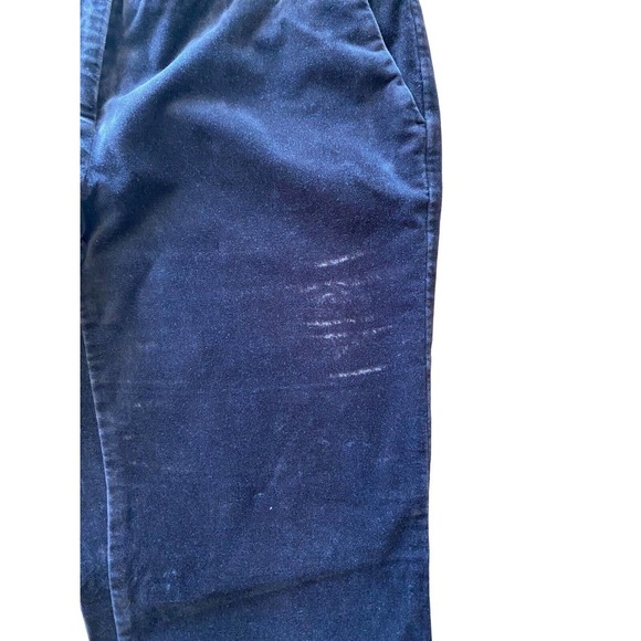 Women’s New York Company Stretch Size 10 Brown Velvet Pants Bootcut Flared - Picture 6 of 9